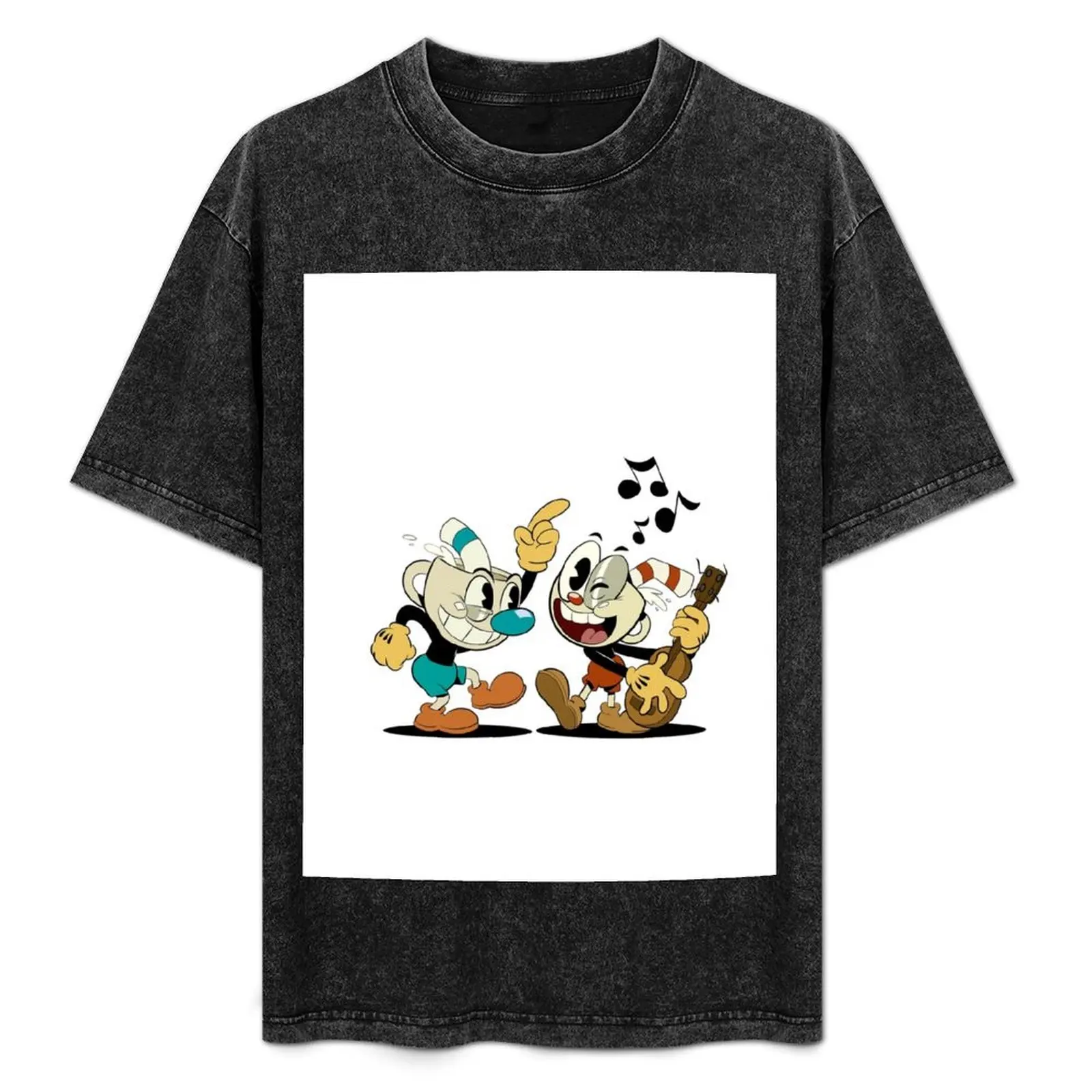 

The Cuphead Show T-Shirt quick drying plain anime t shirts korean fashion T-shirt men