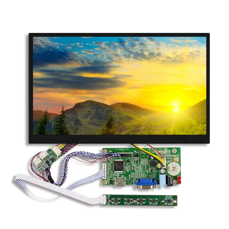 Innolux DJ101IA-07C 10.1 Inch Lcd Display Screen With Board 1280×720 Resolution LVDS Interface 40 Pins Connector