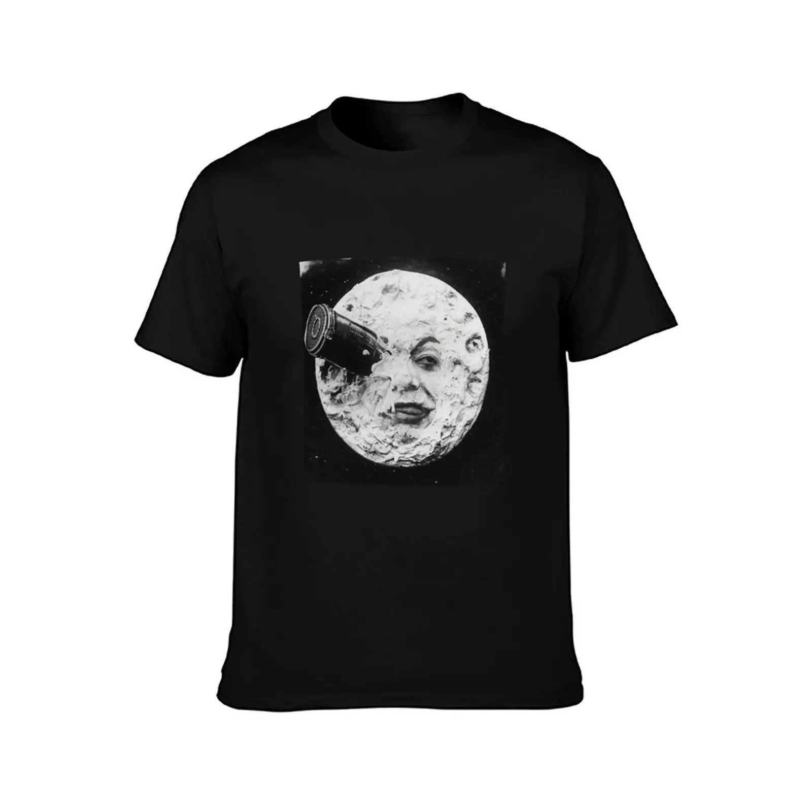 A Trip to the Moon (1902) T-Shirt Casual Fashion Print Tee Top T-Shirt