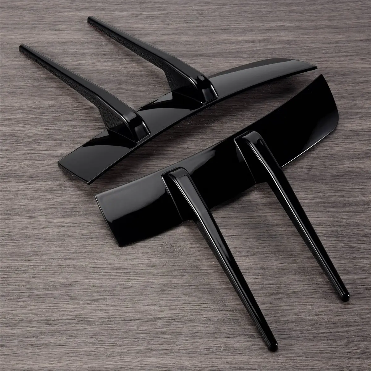 NCSMT Car Front Bumper Spoiler Flank Wind Knife for Mercedes Benz a Class A180 A200 A220 W177