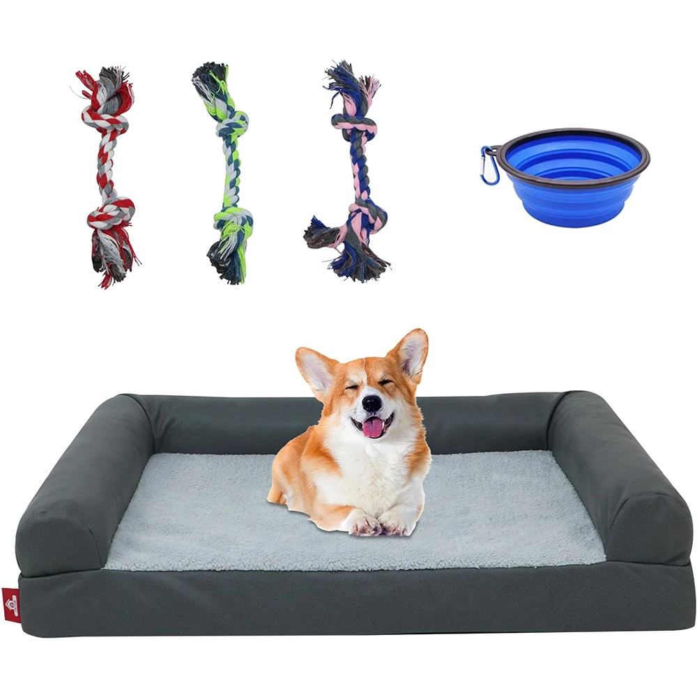 Dog Bed for Large Medium Small Dogs Washable Pet Dog Cat Beds Sofa Mat with Removable Cover Large Dog Couch Bed