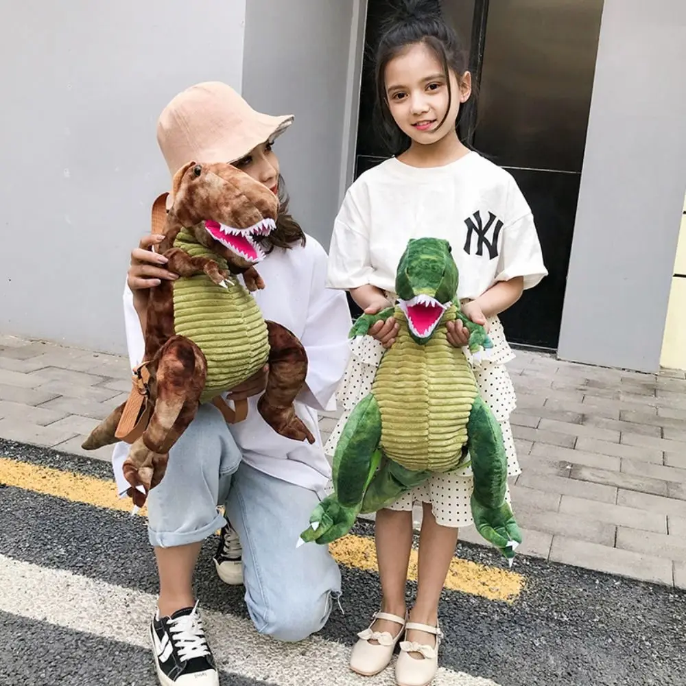 Gift Cartoon Dinosaur Crossbody Bag Funny Kawaii Anime School Bag Large Capacity Dinosaur Backpack