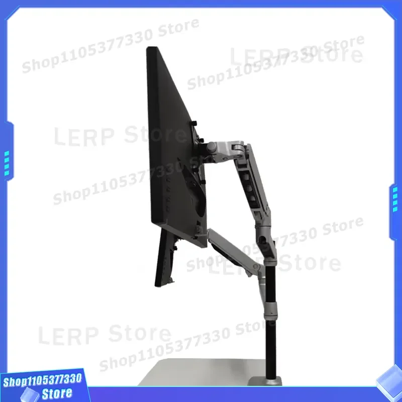 Adjustable Dual Monitor Arm Bracket Aluminum Alloy Telescopic Computer Stand for Desktop Multi Screen Mount Holder VESA