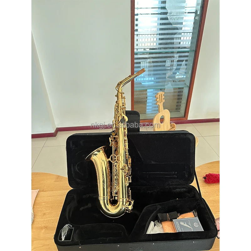 

Bb Tone Professional Gold Lacquer C Сопрано Саксофон Цена Саксофон Оптовая Сопрано Саксофон