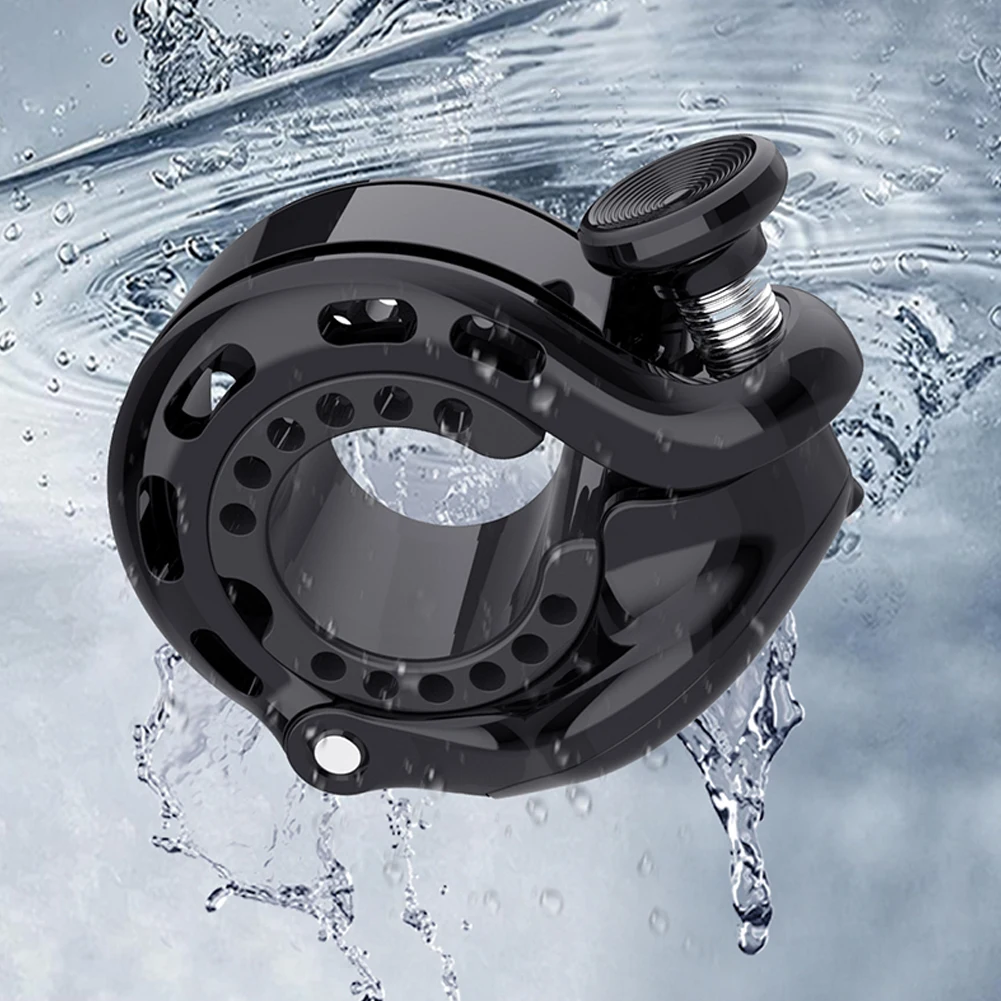 

Bicycle Bell for AirTag Aluminium Alloy Mountain Bike Bell Anti-Theft Bike Handlebar Bell for Road Bike Ebike MTB