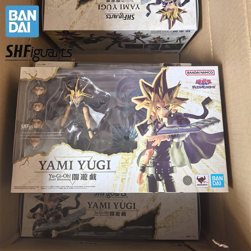 

In Stock BANDAI S.H.Figuarts Yu-Gi-Oh! Duel Monsters YAMI YUGI PVC 16CM Anime Action Figures Model Collection Toy