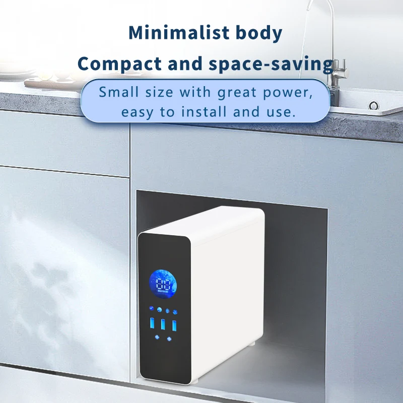 5 Stage Under-Sink RO Purifier 600G Electric Water Filter Household Reverse Osmosis System for Kitchen Tankless Electric