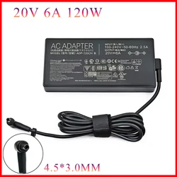 20V 6A 120W 4.5X3.0mm ADP-120CH B AC Adapter Laptop Charger For Asus UX564EH UX564EI UX564PH M6500QB M6500QH M6500QE M6500QC