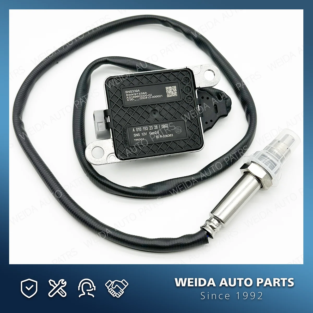 5WK97339A A0101532328 New Nitrogen Oxygen NOx Sensor For Mercedes-Benz DDE Detroit DD13 DD15 DD16