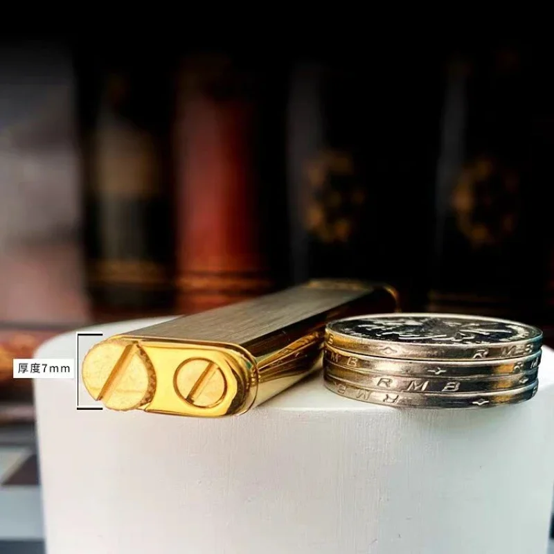 New ZORRO High-grade Kerosene Lighter Mini Light Metal Cigarette Lighter Wheel Windproof Lighter Portable Grinding Men\'s Gift