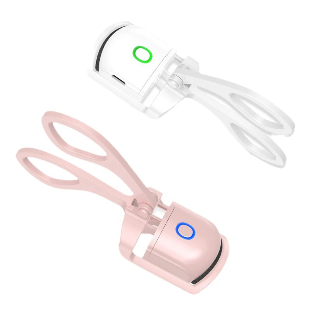 ABS Beautiful Curls On Go Portable Electric Eyelash Clip Sweet Gift Portable Electric Eyelash Curler