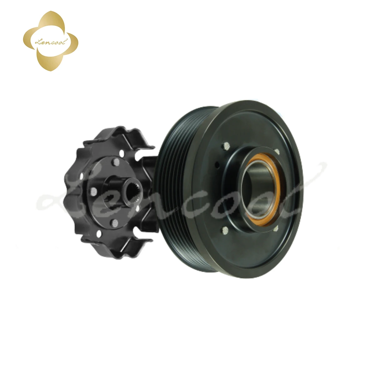 AC A/C Air Conditioning Compressor Clutch Pulley For DENSO CONTINENTAL (3W) W12 6.0 06.2006 3W0820803 3W0816803