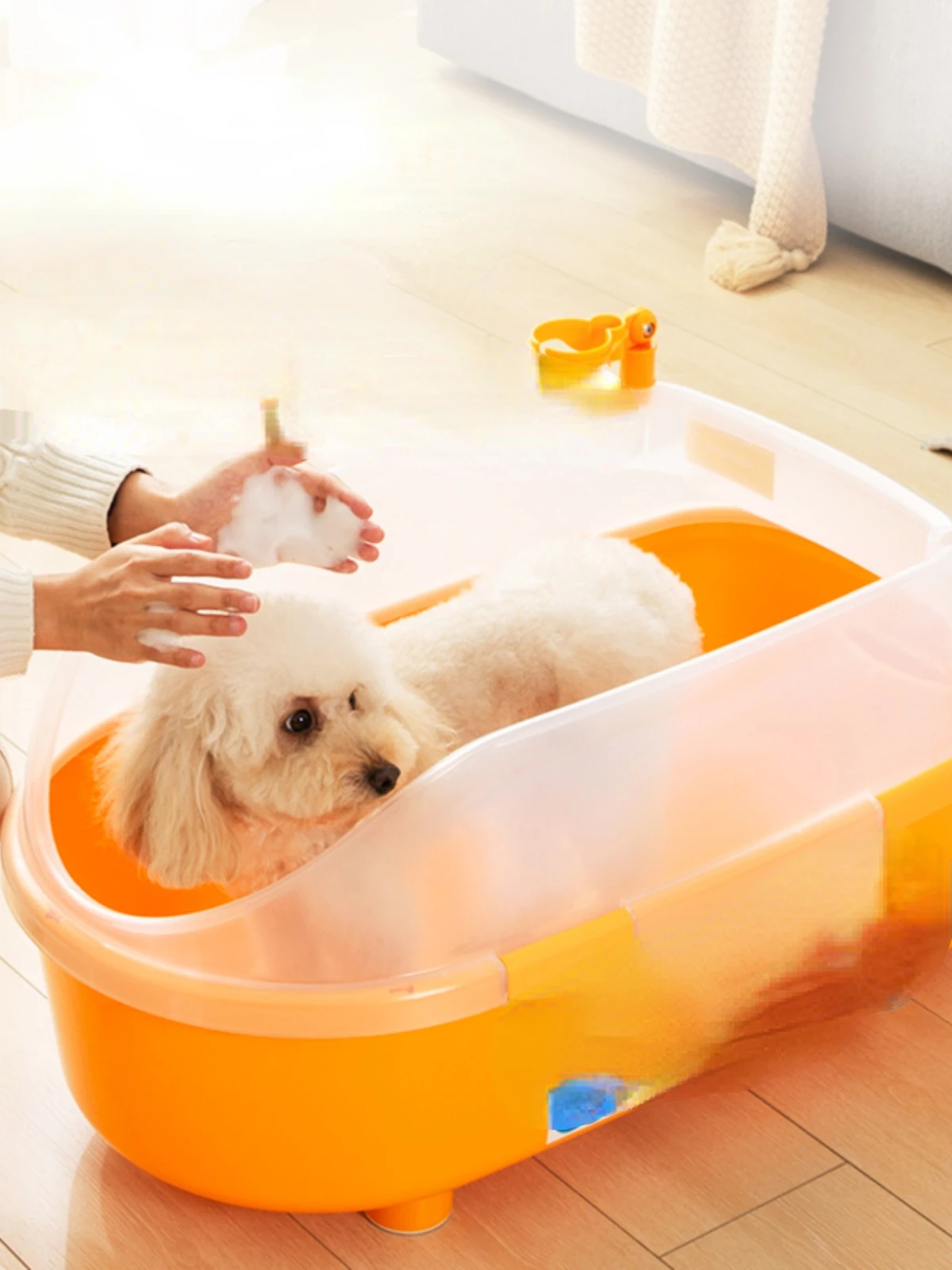 Dog Washing Artifact Dog Teddy Small Dog Cat Bath Tub Alice Pet Bath Tub Bath Tub