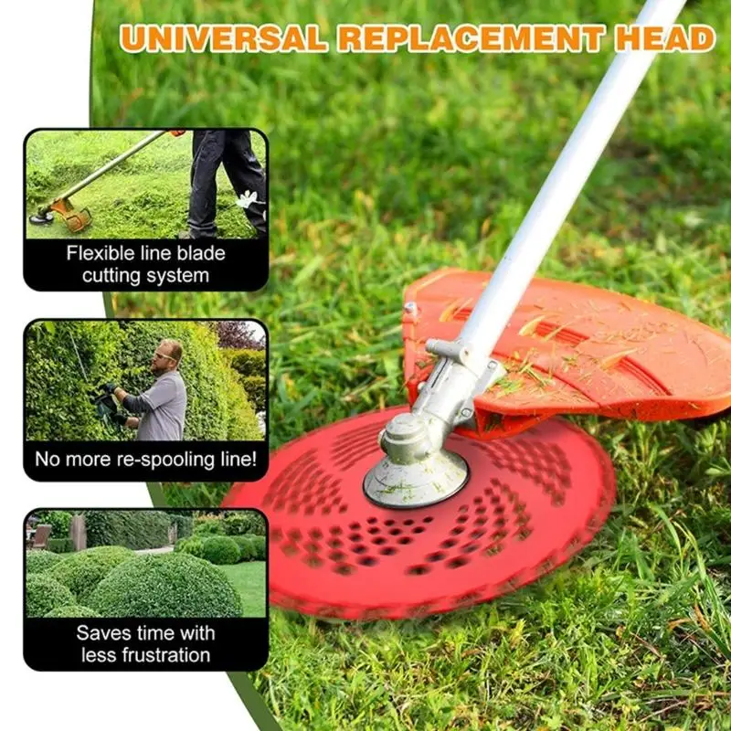 Universal Brush Cutter Blade Heavy Dutys Alloy Steel 36teeth tương thích cho hầu hết các tông đơ và làm cỏ dại 2pack M4yd