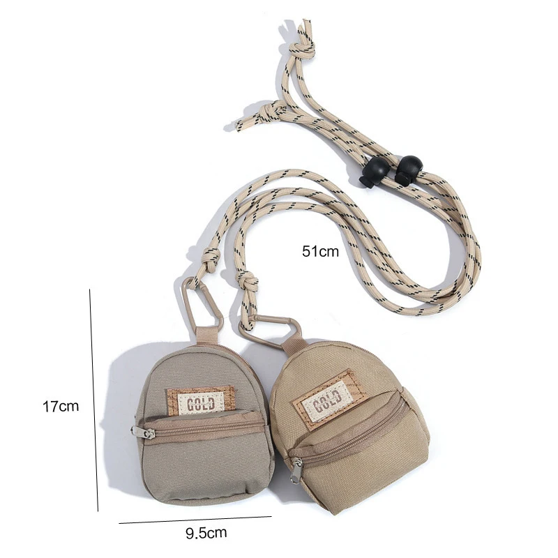حقيبة عصرية صغيرة لسماعات الرأس حقيبة كروس للنساء محفظة للعملات المعدنية حقيبة معلقة على الرقبة