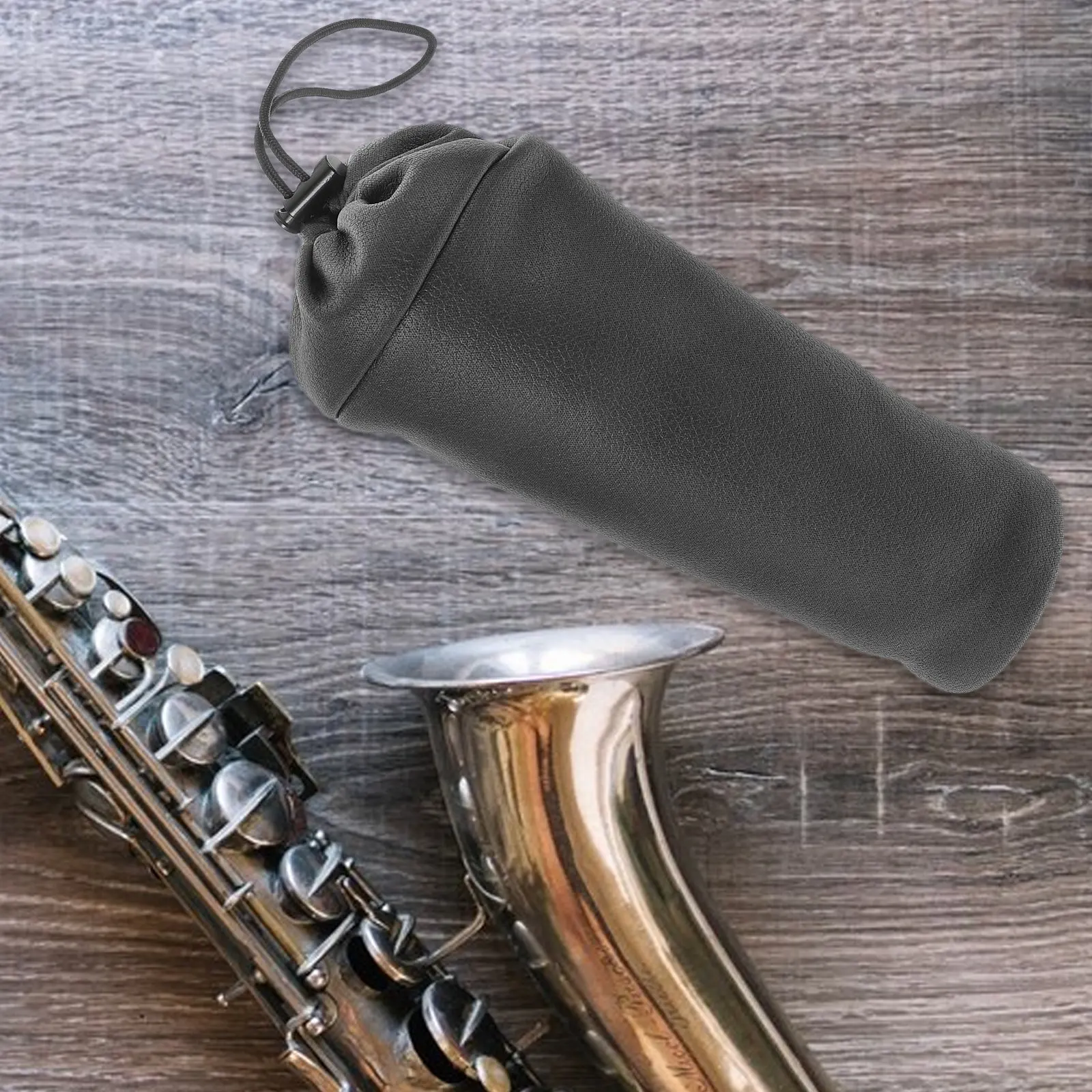 

Saxophone Bend Neck Storage Bag for Alto Tenor Saxophones Mouthpiece Neck Storage Case Musical Instrument Accessories