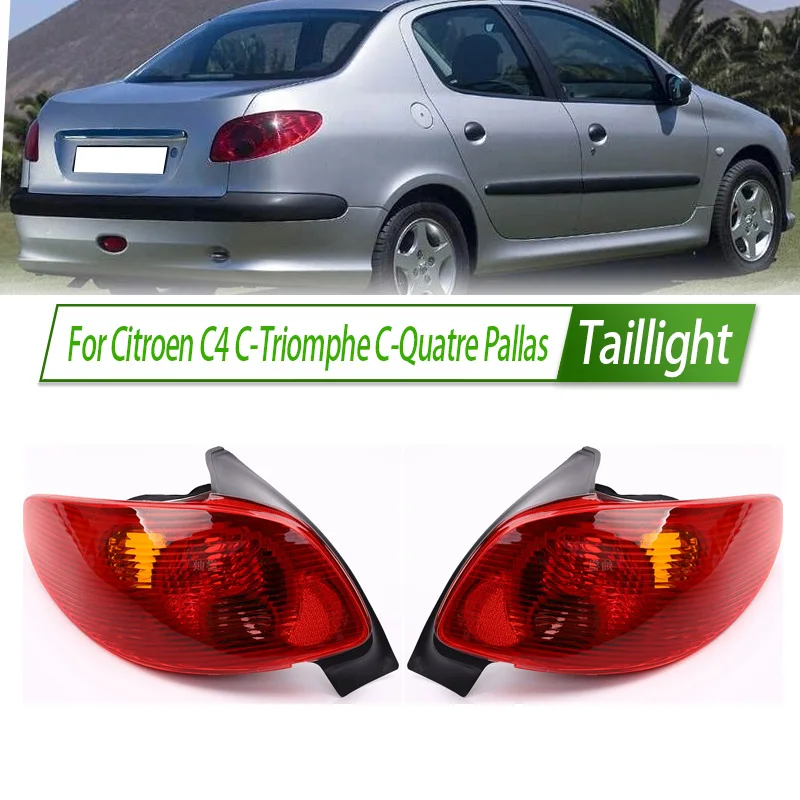 

For Citroen C4 C-Triomphe C-Quatre Pallas Taillight Assembly OEM Style Rear Lamp with Turn Signal Reverse