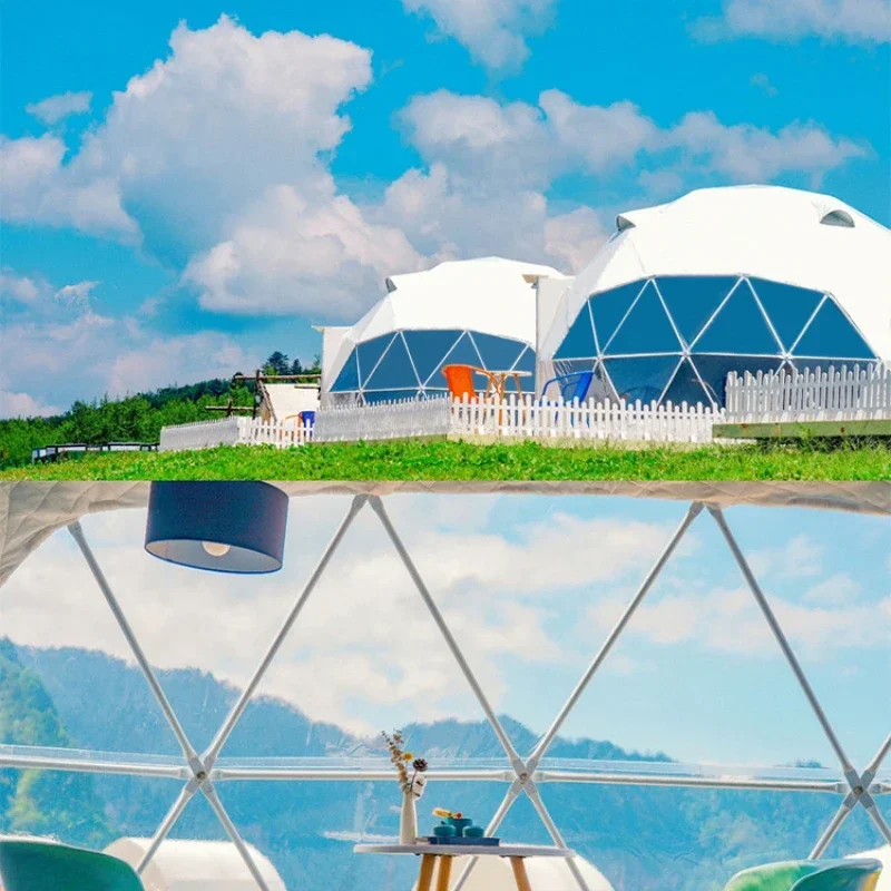 

Outdoor starry sky tent, transparent yurt, outdoor bubble house, campsite, sunshine room