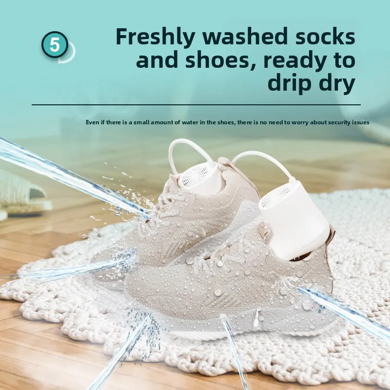 Shoe dryer household regular shoe washing drying dormitory foot warming artifact warm air portable