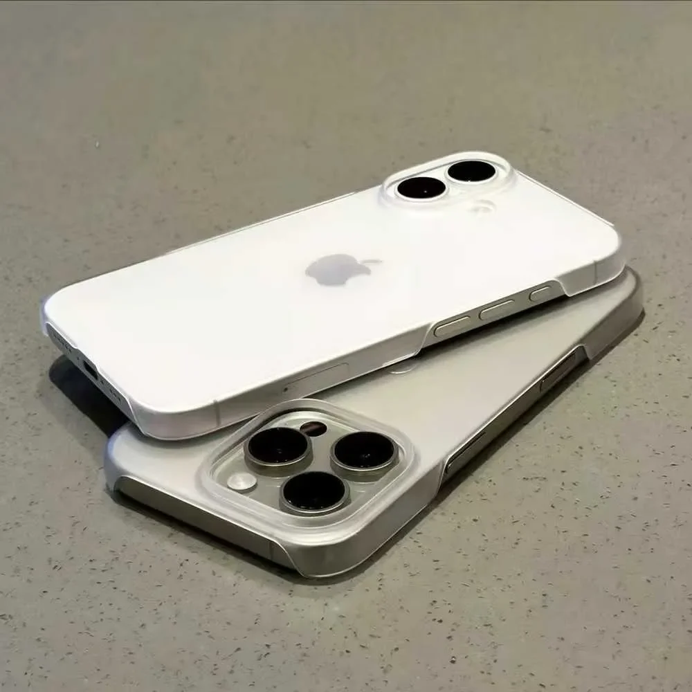 Custodia semiavvolta smerigliata magnetica per PC rigida ultra sottile per IPhone 17 Pro Max Air 16 15 14 13 12 Plus Custodia protettiva opaca per PC Funda