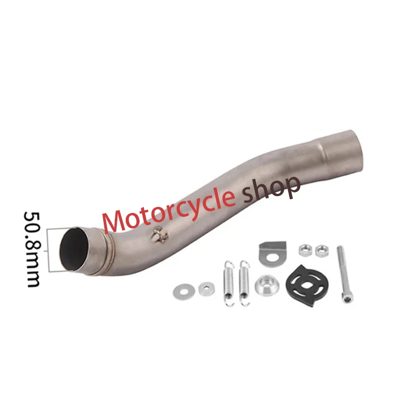 For KAWASAKI Z750 Z 750 2007-2014 Years Z800 Z 800 2013-2016 Years Motorcycle Exhaust Muffler Tube Escape Moto Middle Link Pipe