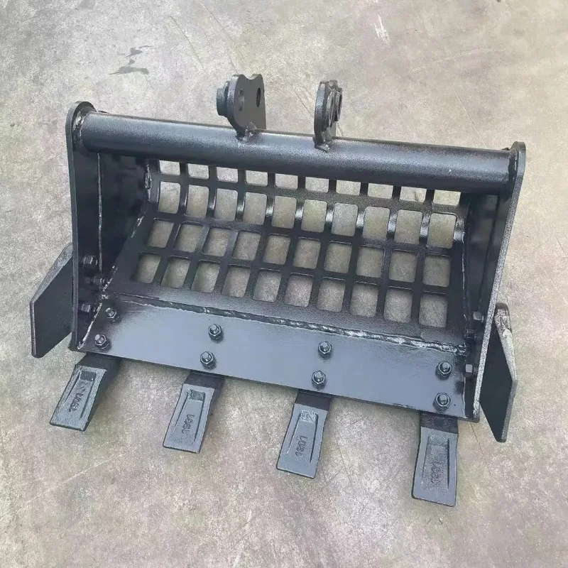 Насадки для мини-экскаватора, ковш для копания, грабли, разпушитель, шнек, захват по дереву, быстрая сцепка, подходит для экскаватора 1–3,5 тонны