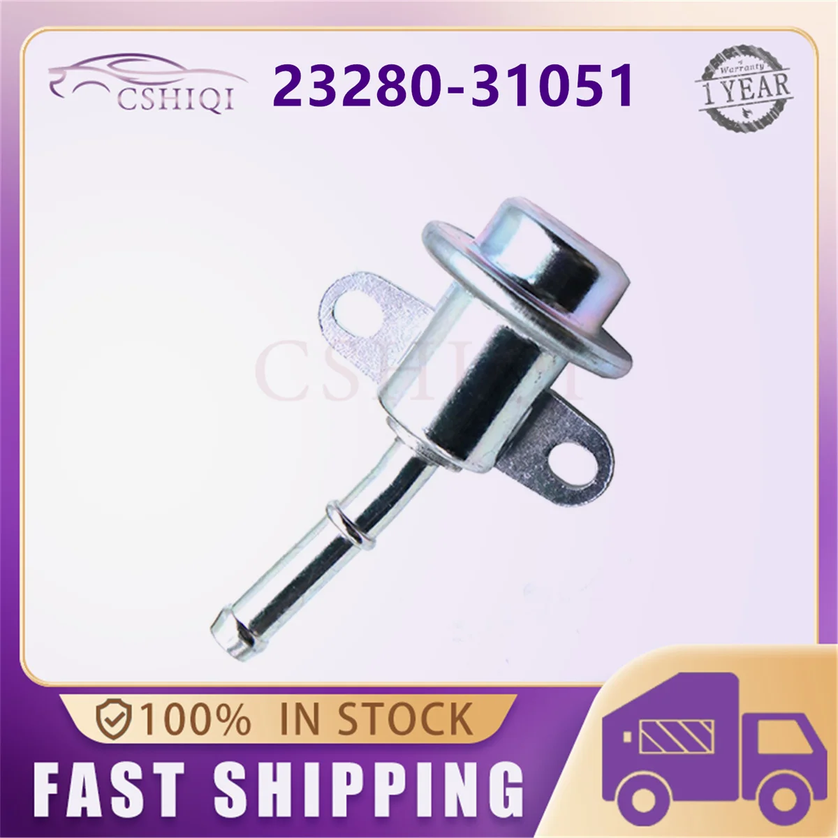 23280-31051 Fuel Pressure Regulator For 2006-2018 Toyota FJ Cruiser Coaster Tundra Cruiser Prado Lexus GX400 GX460 2328031051