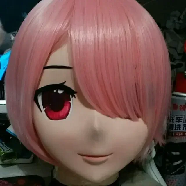 (NEW-02) BJD Kigurumi Transsexuals Beauty Makeup Cosplay Silicone Mask Anime Kigurumi Masks Crossdresser Doll