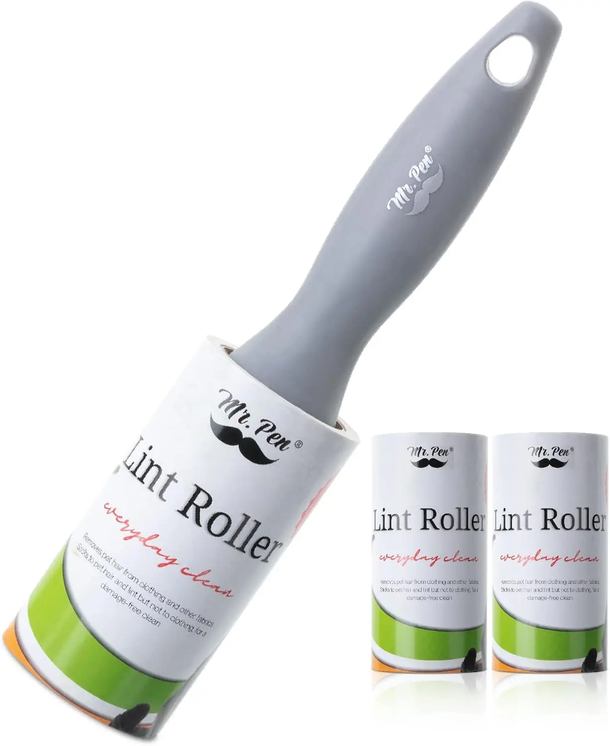 

Lint Rollers, 1 Handle + 3 Refills, 270 Sheets, Extra Sticky for Clothes & Pet Hair, Portable