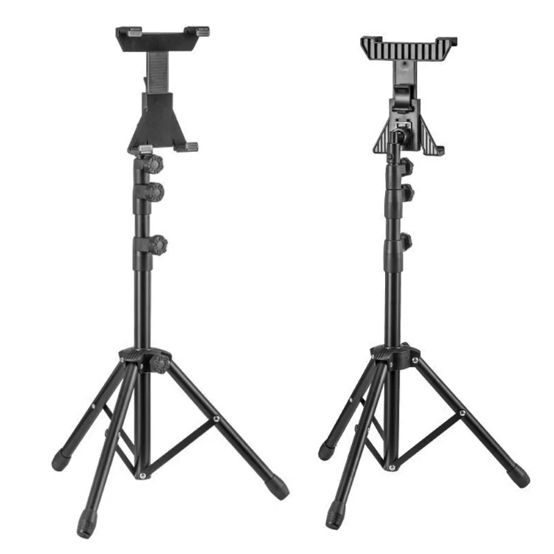 Imagem -03 - Tablet Tripé Floor Stand Suporte Tablet Universal Tablet Mount Suporte Tablet para Ipad 711 Novo Ajustável