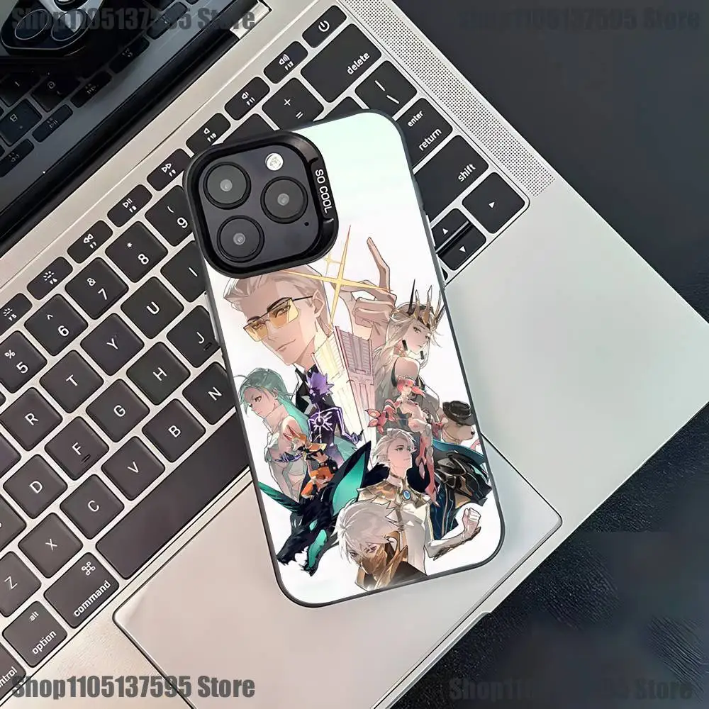 حافظة هاتف To Be Hero X لهاتف iPhone 17,16,15,14,13,12,11,Pro,XS,Max,Plus,Mini,SE4,E غطاء أسود غير لامع مقاوم للصدمات