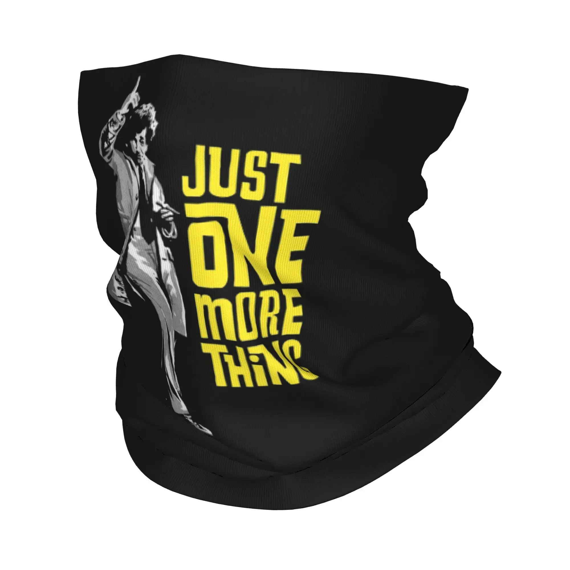 Columbo - Just One More Thing Bandana Neck Gaiter Magic Scarf Multi-use Cycling Scarf Running For Men Women Adult Breathable