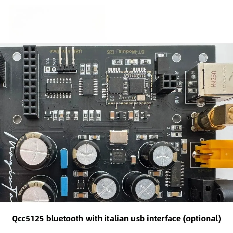 Ess decoding es9039q2m decoding board dac with power supply bluetooth usb input hifi fever sound quality pro