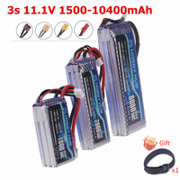3S 11.1V Lipo Battery Deans XT60 1500mAh 2200mAh 3000mAh 4200mAh 5200/6000/6500/9800/10400mAh For RC Car Truck Buggy Racing Boat