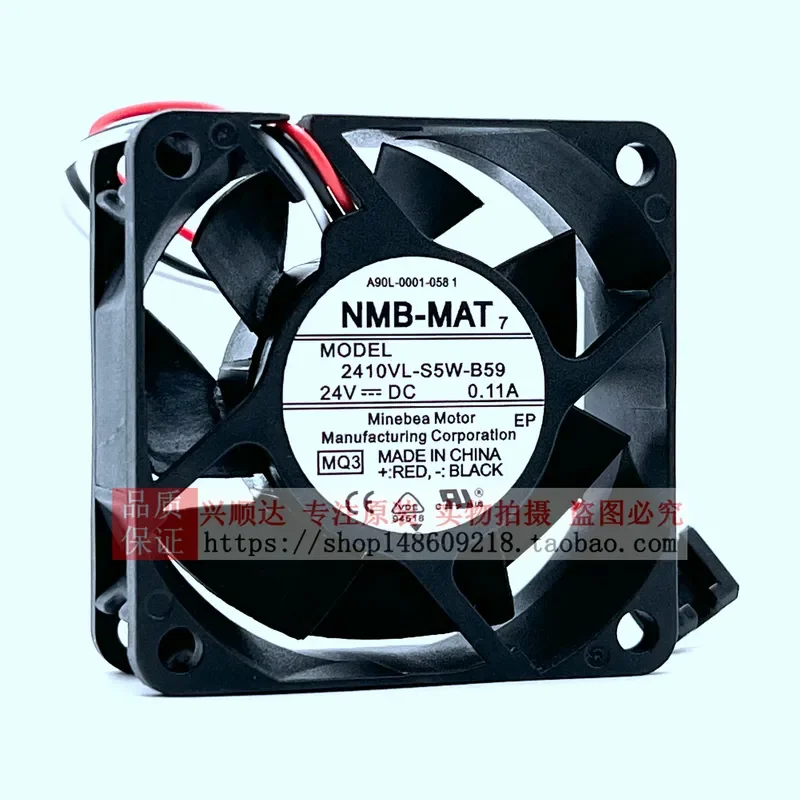 NMB 2410VL-S5W-B59 A90L-0001-0581 24V 0.11A Fanuc dedicated fan