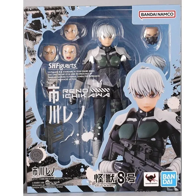 【متوفر】بانداي حقيقية SHF KAIJU NO.8 رينو إيتشيكاوا أنيمي عمل الشكل تحصيل المفاصل المنقولة لعبة مجسمة هدية الأطفال #6