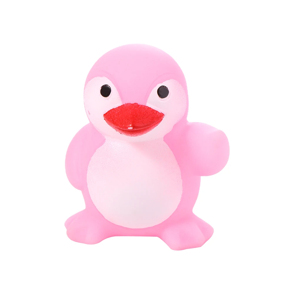 

Cute Funny Gift Squeeze Colorful Sound Squeaky Animals Bath Toys Float Shower Toy Baby Bath Toys Swimming Water Toys