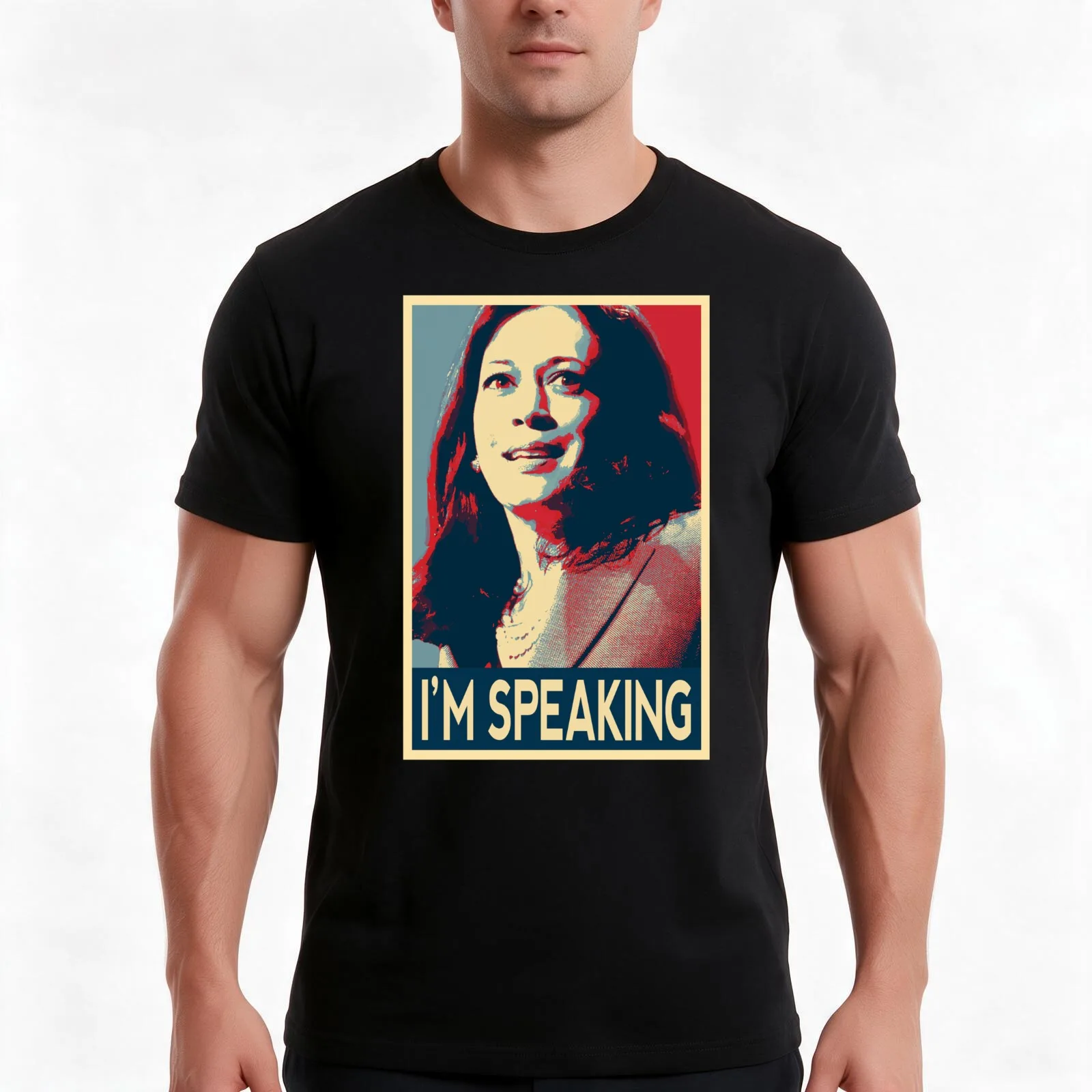 Kamala Harris - Mr. Vice President I'm Speaking - VP Debate 2020 T-Shirt Summer Casual Cotton Tee Oversized Streetwear Tops