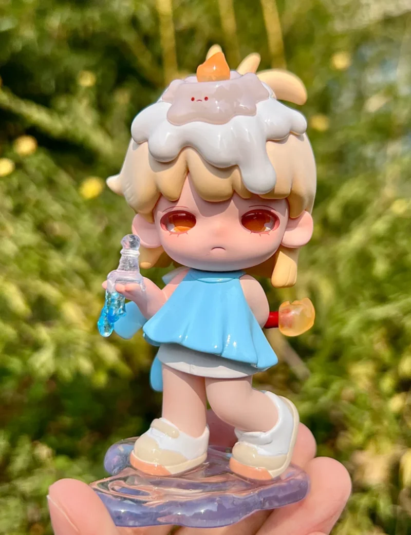 本物の優部第二世代ガールズ・イニシャル・エクスペリエンス・ブラインドボックス、トレンディなおもちゃ、ディスプレイピース、コレクタブルフィギュア、ギフト