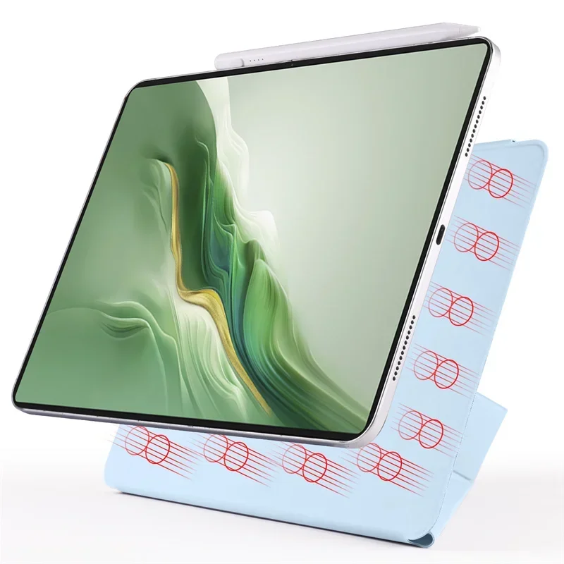 For Honor MagicPad2 2024 Case Magnetic Attachment Slim Protective Tablet Cover Funda For Honor MagicPad 2 12.3
