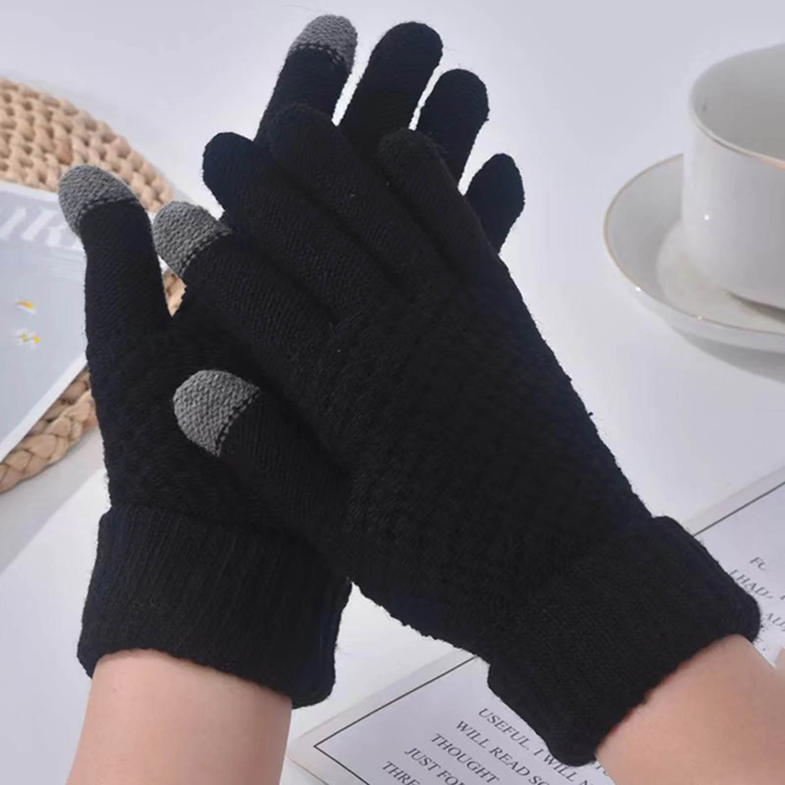 Cycling Gear In Winter - Thermische Handwärmer, Kälteschutz-Handschuhe für Winter-Radfahrerinnen, Verdickte