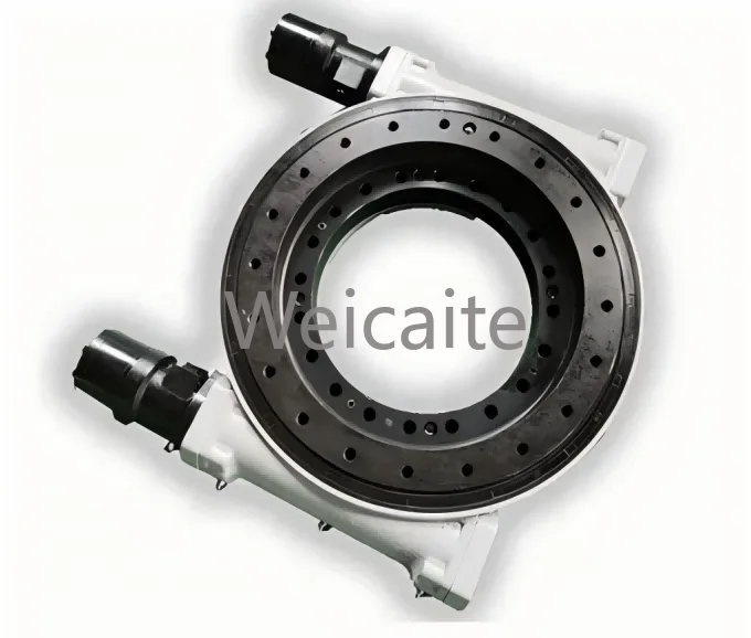 

Manufacturer of Slewing Bearing Double Worm Drive with Hydraulic Motor