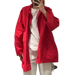 Early Autumn New Chinese Red Profile Jackets Nylon Coat Women