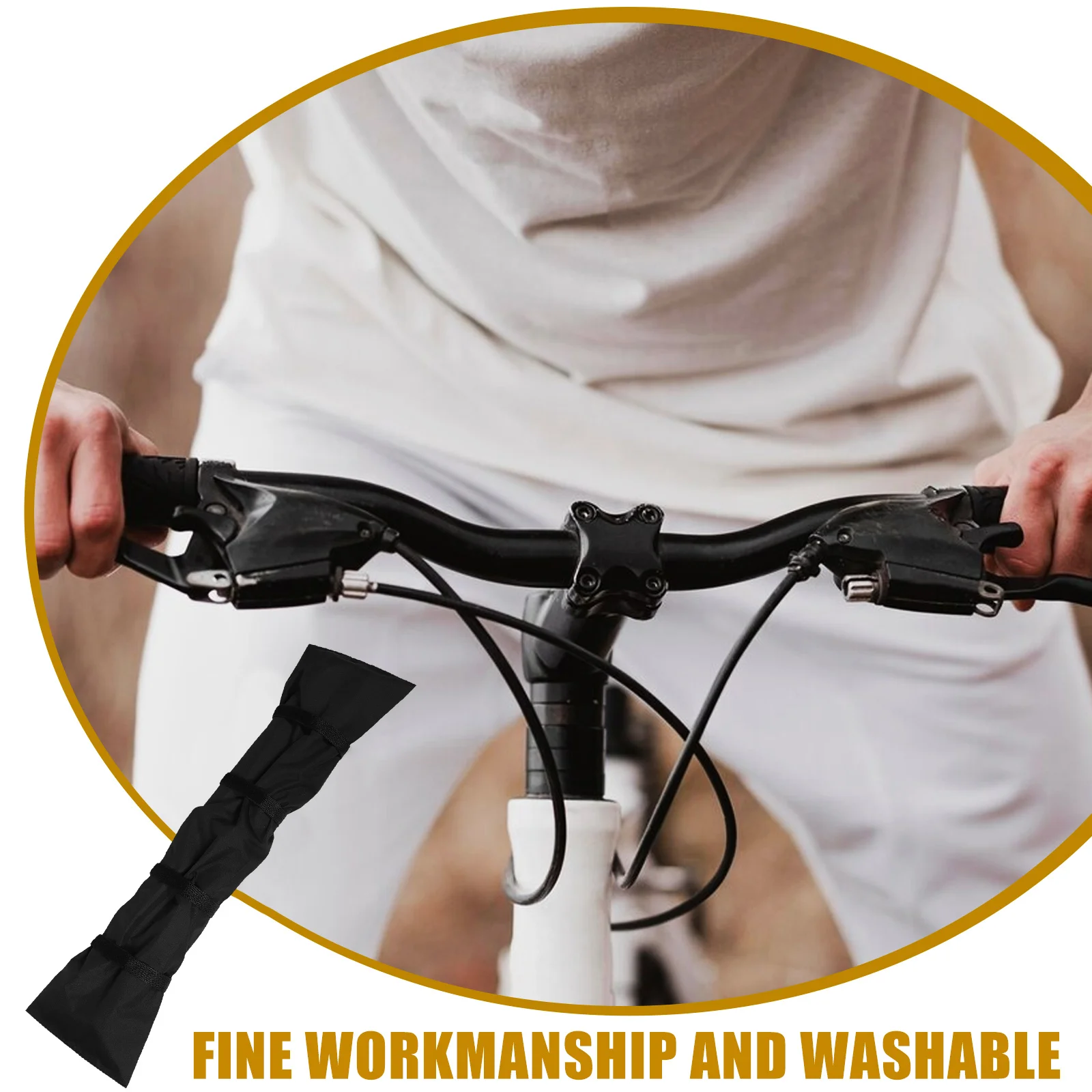 غطاء مقود الدراجة الكهربائية سهل التركيب، غطاء مقبض الدراجة المقاوم للمطر، غطاء مقود الدراجة، حماية المقبض الواقي