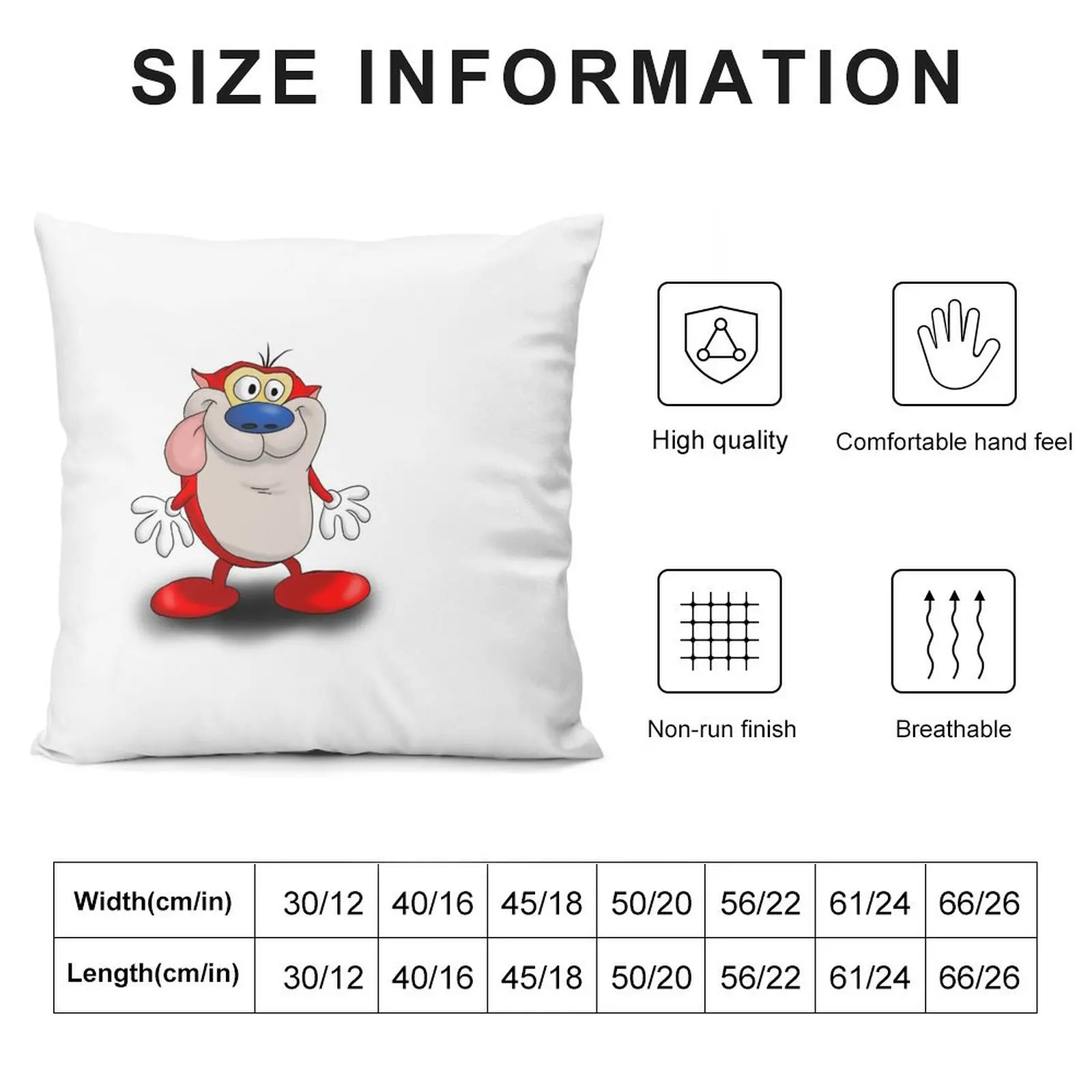 Stimson J Cat ( Stimpy ) Throw Pillow Sofa Cushion Cushions For Sofa Christmas Pillows Marble Cushion Cover pillow