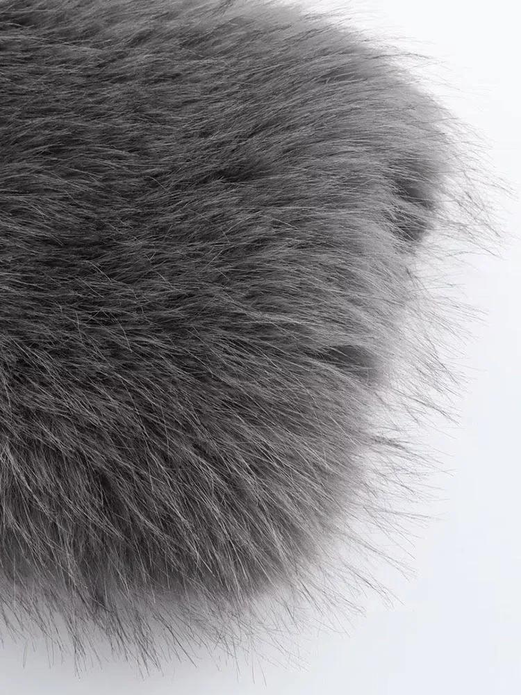 DiYiG  Women 2024 Autumn and Winter New Fashion Lazy Wind Short Faux Fur Jacket Coat Joker Long Sleeve Top Outerwear Mujer