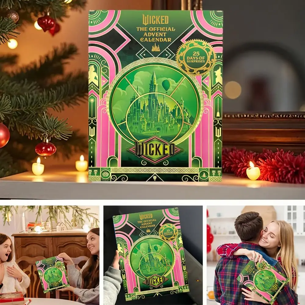 Xmas Wicked Advent Calendar New Year Gift With 25 Themed Collectible Items 25 Day Christmas Advent Calendar Home Decor