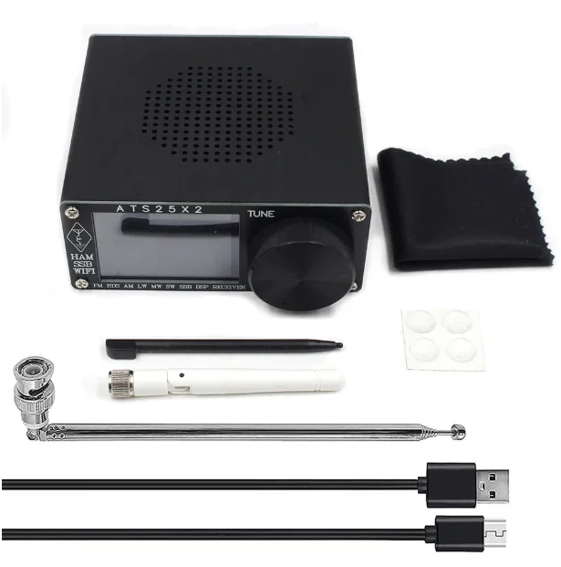 Si4732 Chip ATS25X2 All Band Digital Radio FM LW MW SSB, APP Network WIFI Configuration with Spectrum Scanning Function