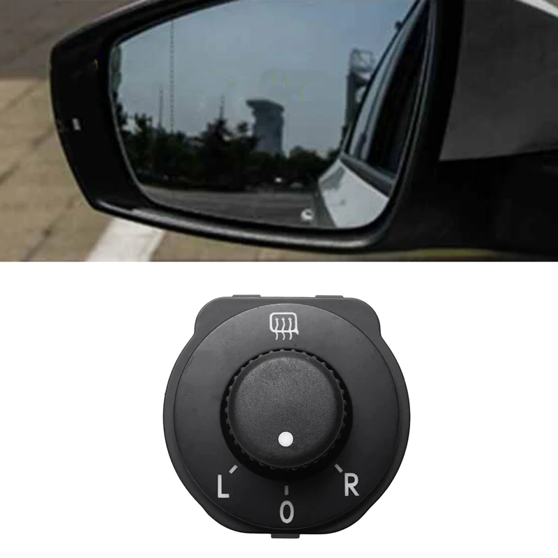 6R1959565F Electric Mirror Control Adjust Knob Button Parts For VW Polo 2010-2020 Rear Side Mirror Switch 6R1 959 565A