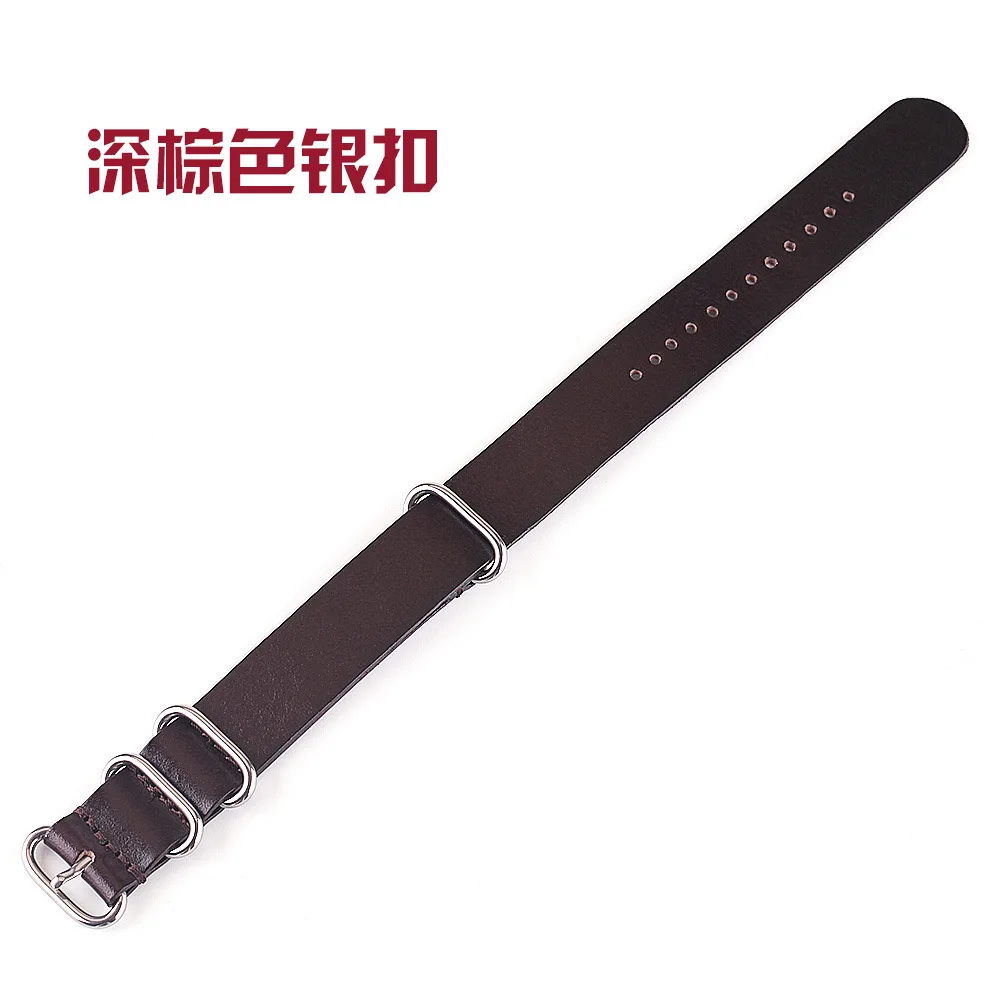 14mm 16mm 18mm 20mm 22mm 24mm Vintage Cow Leather Watchband Watch Strap Man Women Bracelet Band Adjustment Accessories Wristband